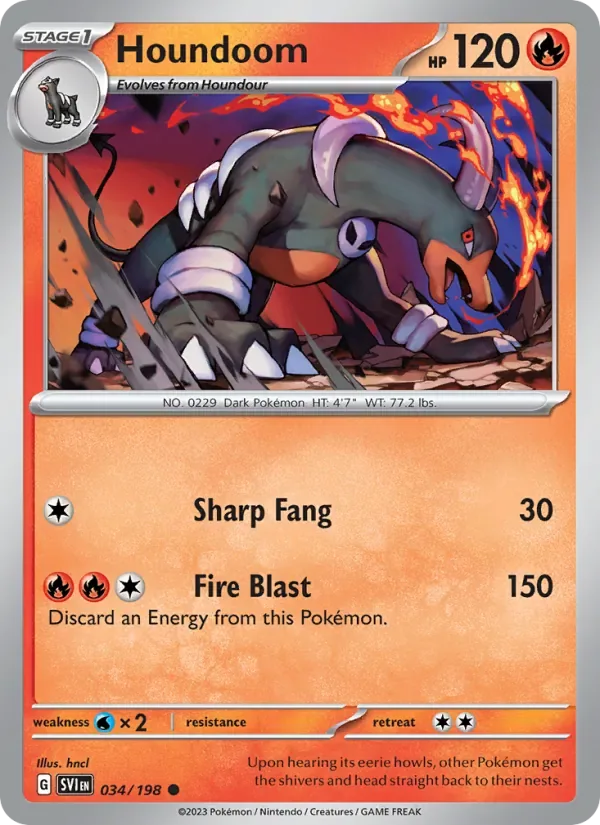 Houndoom, Scarlet & Violet