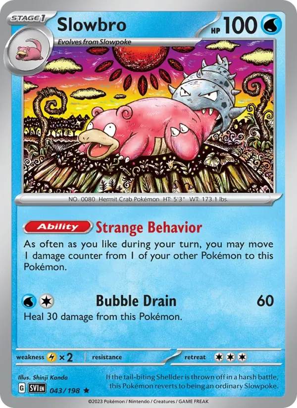 Slowbro, Scarlet & Violet