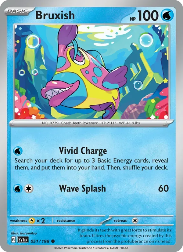 Bruxish, Scarlet & Violet