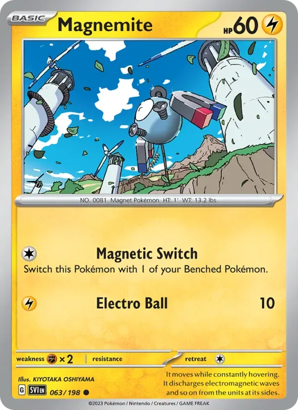 Magnemite, Scarlet & Violet