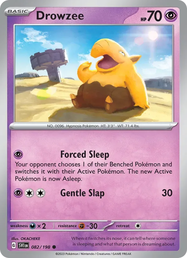 Drowzee, Scarlet & Violet