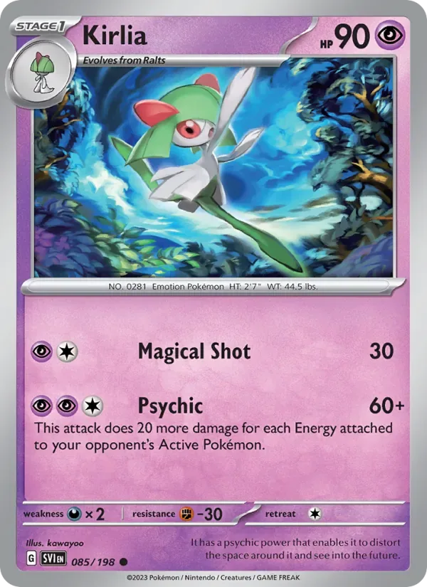 Kirlia, Scarlet & Violet
