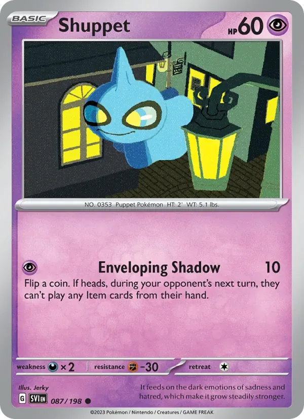 Shuppet, Scarlet & Violet