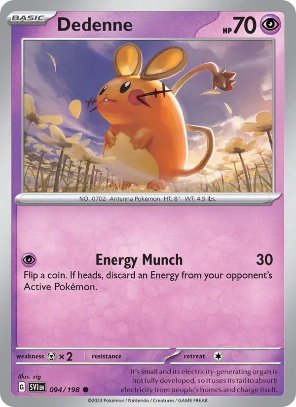 Dedenne, Scarlet & Violet