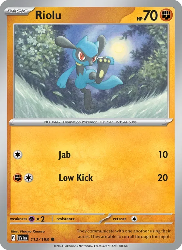 Riolu, Scarlet & Violet