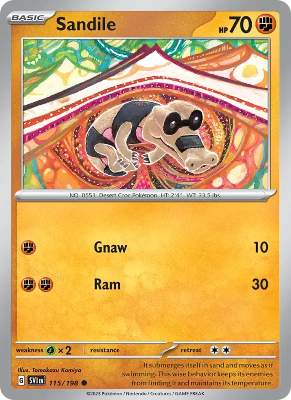 Sandile, Scarlet & Violet