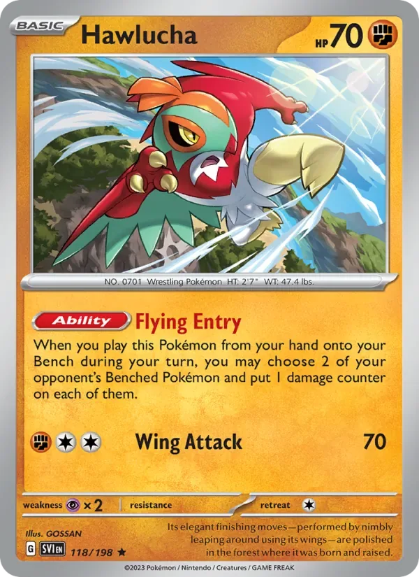 Hawlucha, Scarlet & Violet