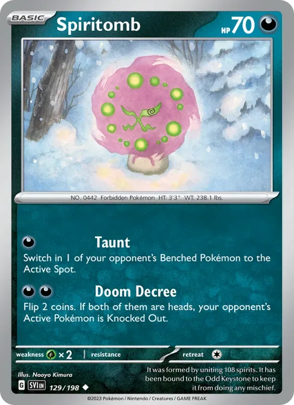 Spiritomb, Scarlet & Violet