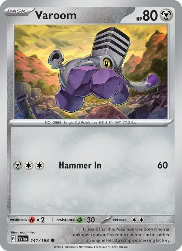 Varoom, Scarlet & Violet