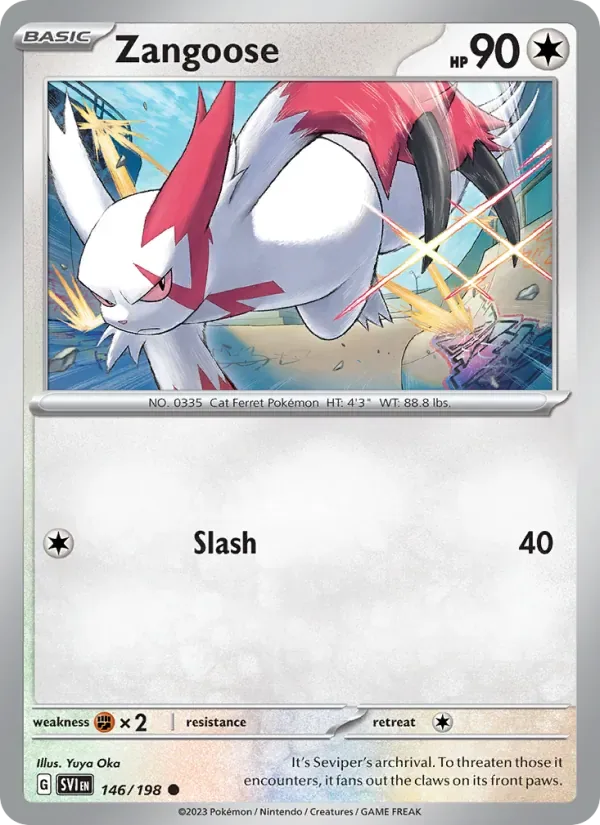 Zangoose, Scarlet & Violet