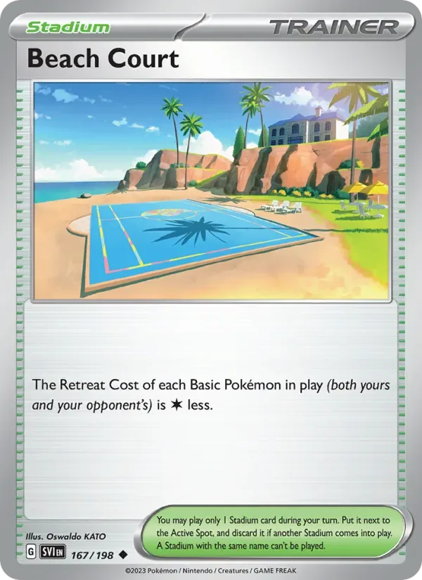 Beach Court, Scarlet & Violet