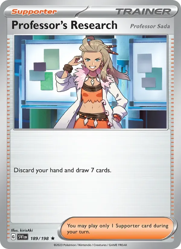 Professor's Research, Scarlet & Violet