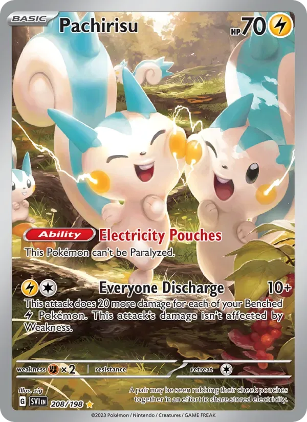 Pachirisu, Scarlet & Violet