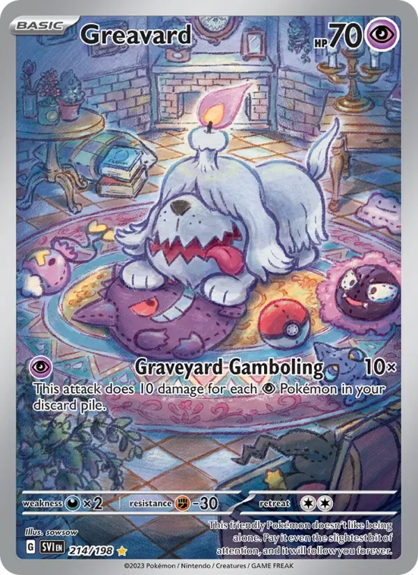 Greavard, Scarlet & Violet