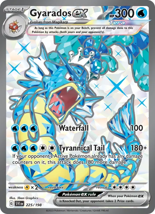 Gyarados ex, Scarlet & Violet