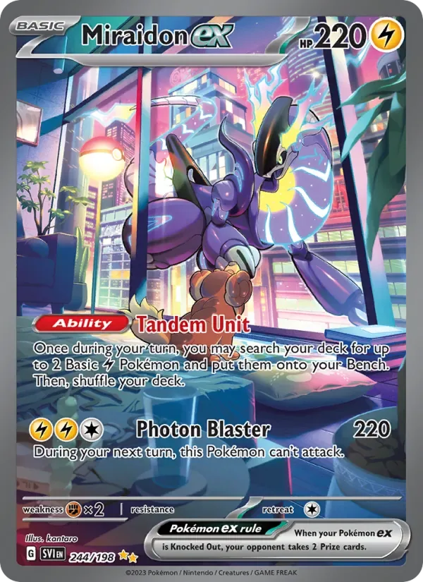 Miraidon ex, Scarlet & Violet