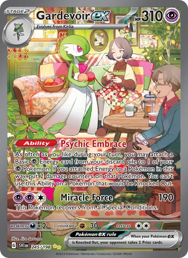 Gardevoir ex, Scarlet & Violet