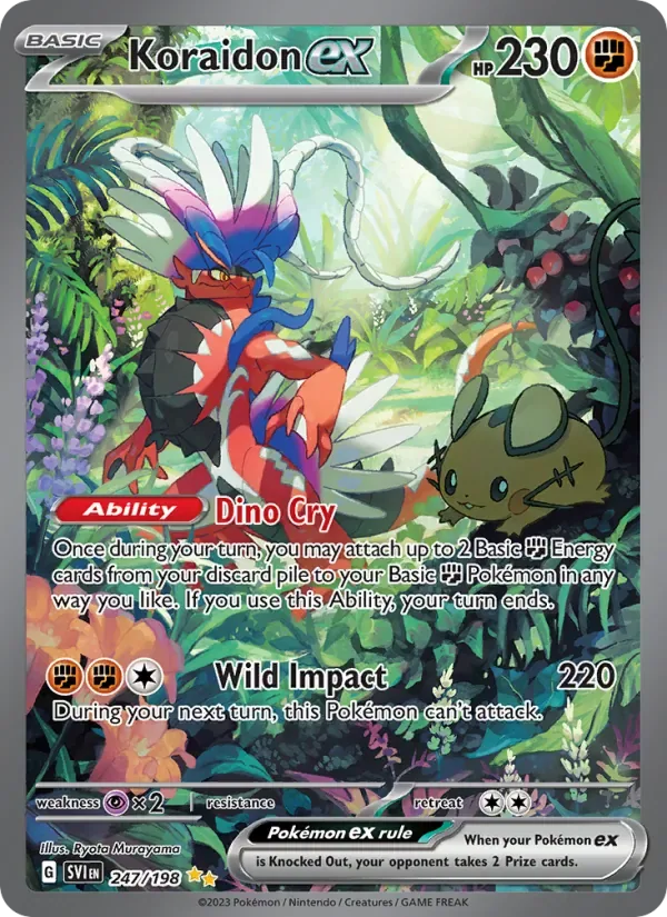 Koraidon ex, Scarlet & Violet
