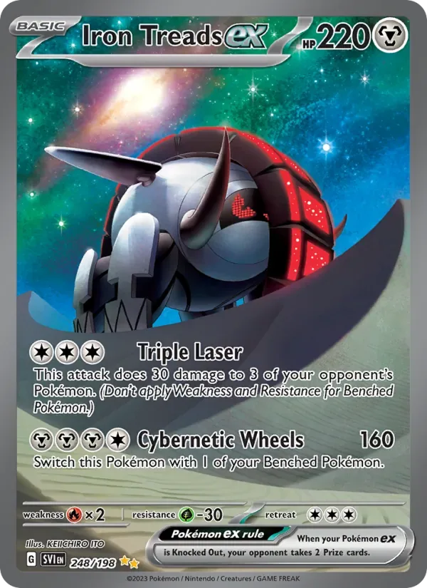 Iron Treads ex, Scarlet & Violet