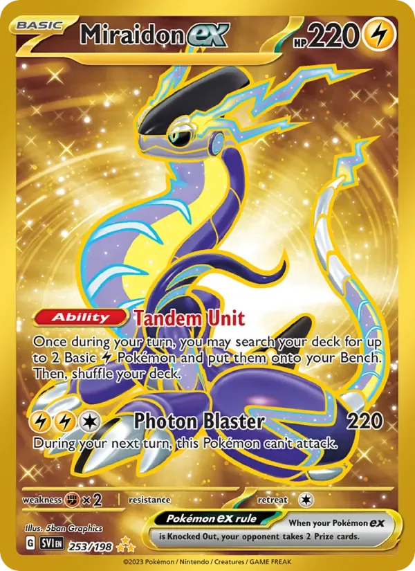 Miraidon ex, Scarlet & Violet