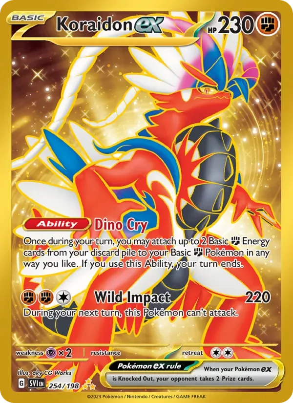 Koraidon ex, Scarlet & Violet