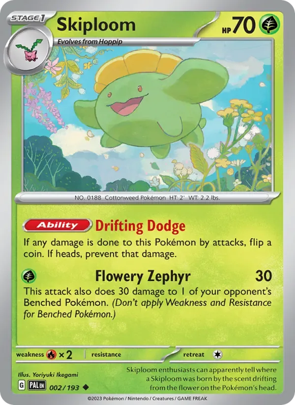 Skiploom, Paldea Evolved