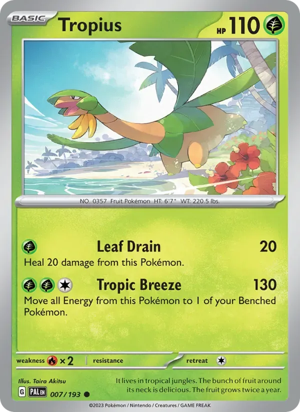 Tropius, Paldea Evolved