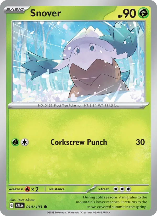 Snover, Paldea Evolved