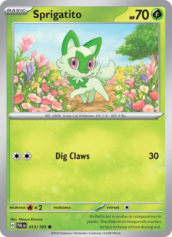 Sprigatito, Paldea Evolved
