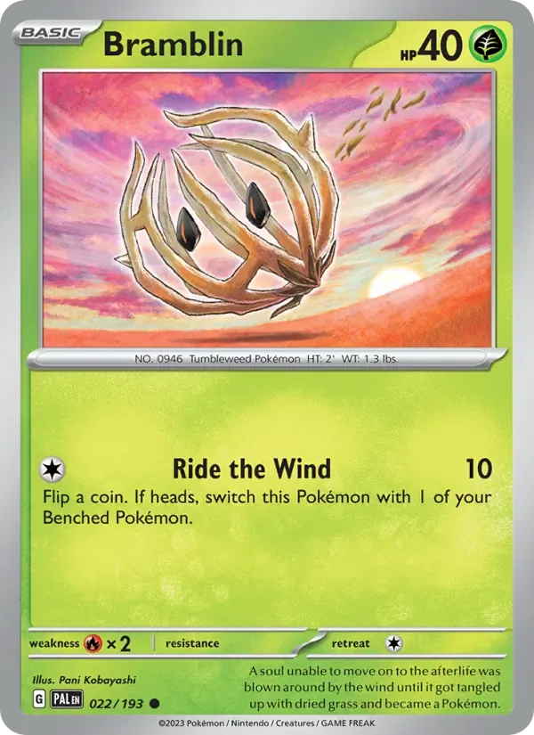 Bramblin, Paldea Evolved