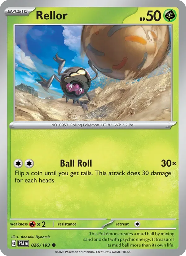 Rellor, Paldea Evolved