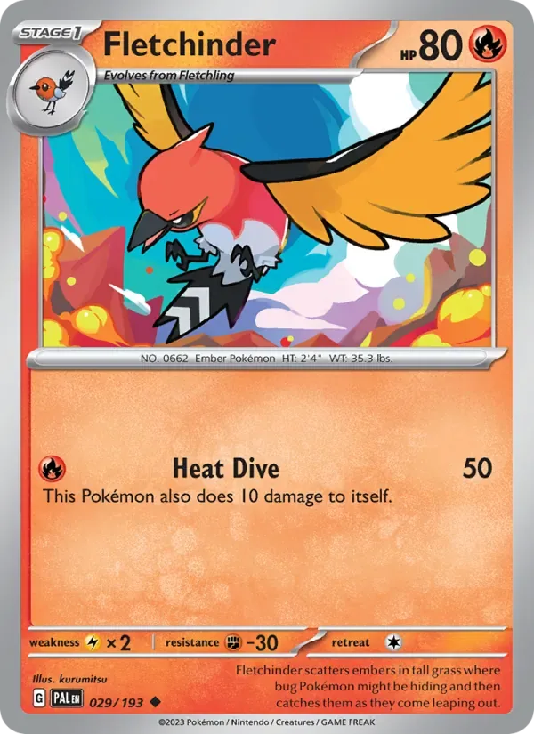 Fletchinder, Paldea Evolved