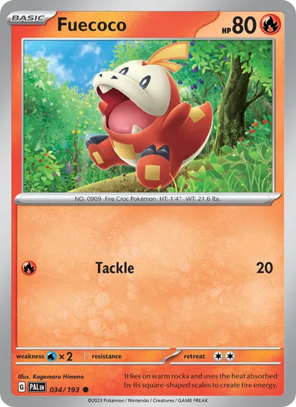 Fuecoco, Paldea Evolved