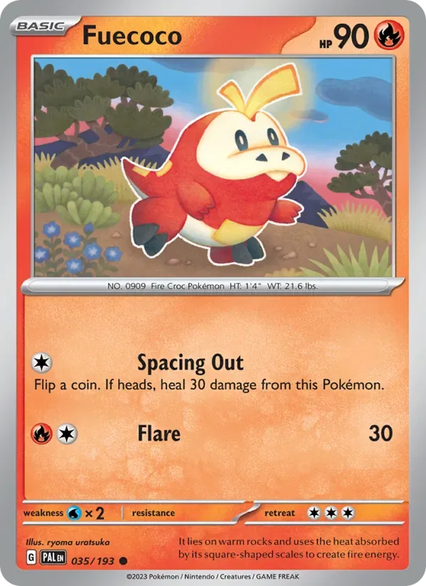 Fuecoco, Paldea Evolved