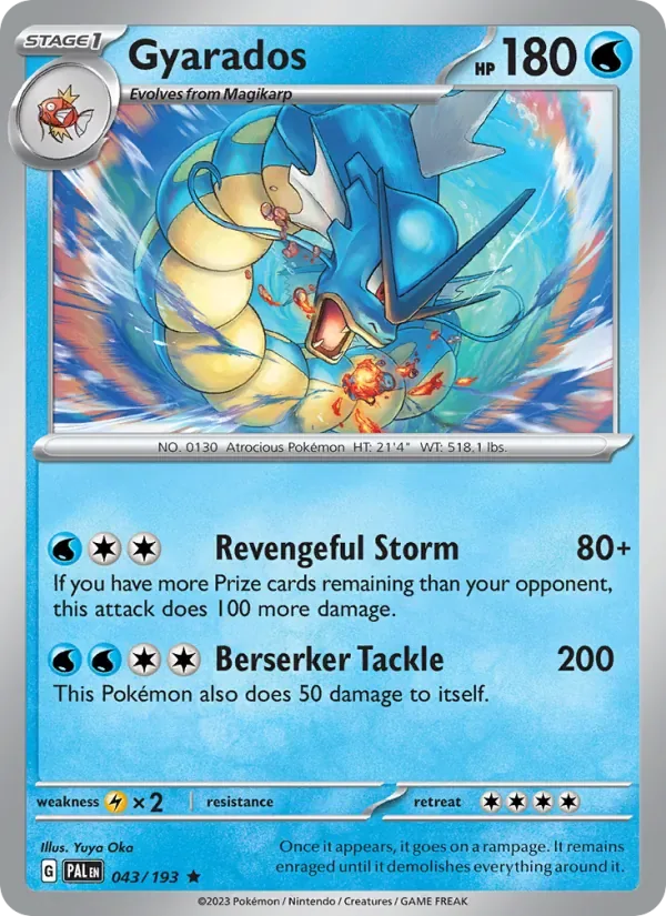 Gyarados, Paldea Evolved