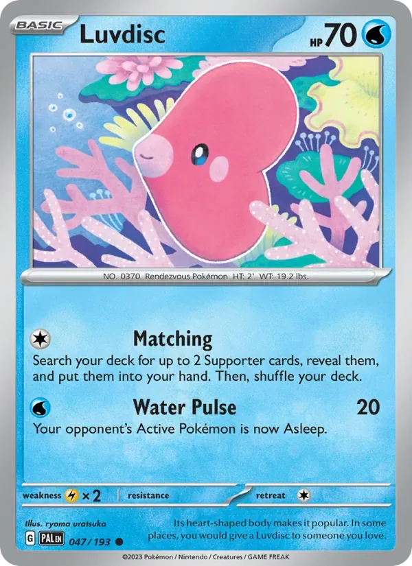 Luvdisc, Paldea Evolved