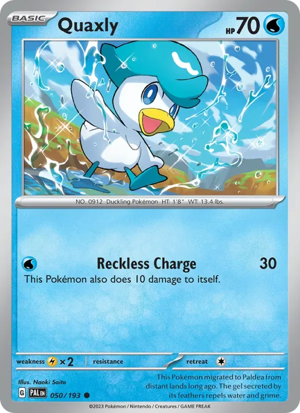 Quaxly, Paldea Evolved