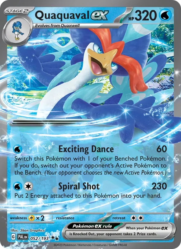 Quaquaval ex, Paldea Evolved