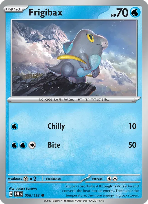 Frigibax, Paldea Evolved