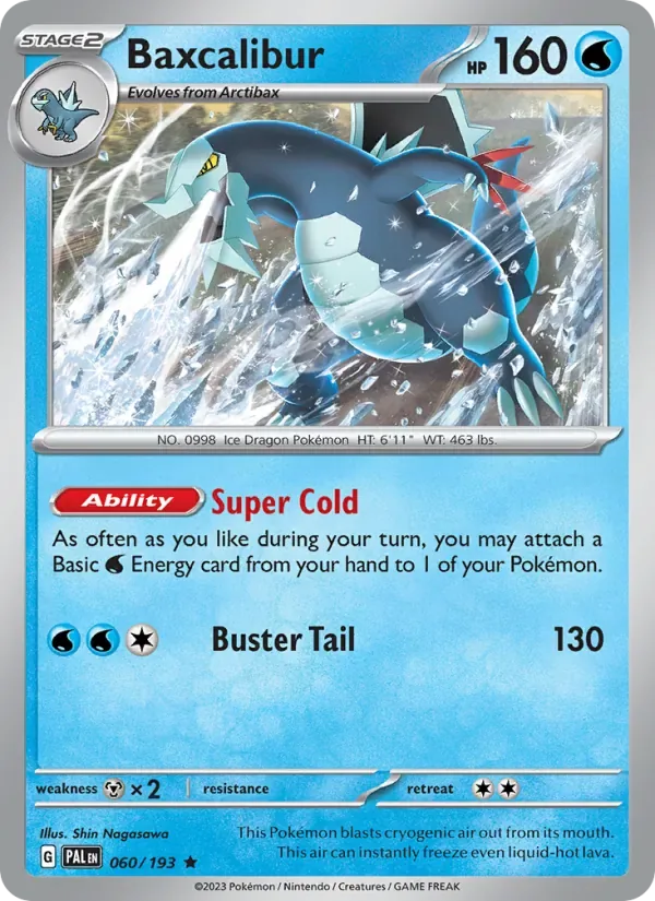 Baxcalibur, Paldea Evolved
