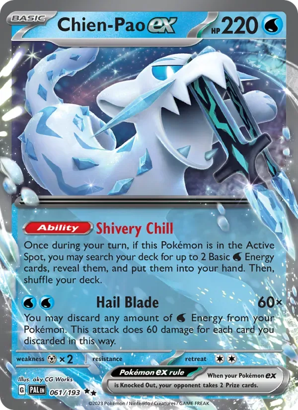 Chien-Pao ex, Paldea Evolved