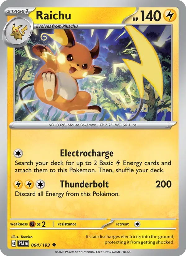 Raichu, Paldea Evolved