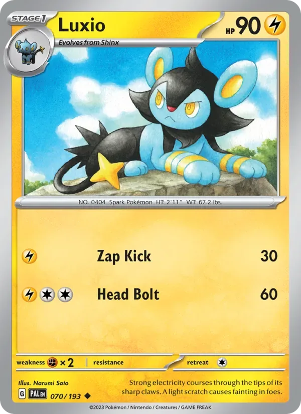 Luxio, Paldea Evolved