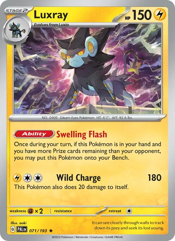 Luxray, Paldea Evolved