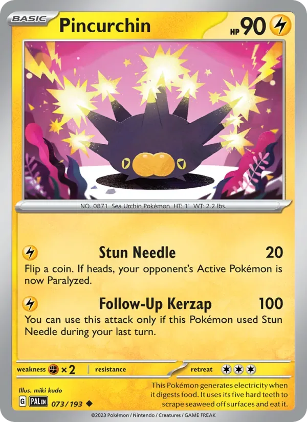 Pincurchin, Paldea Evolved