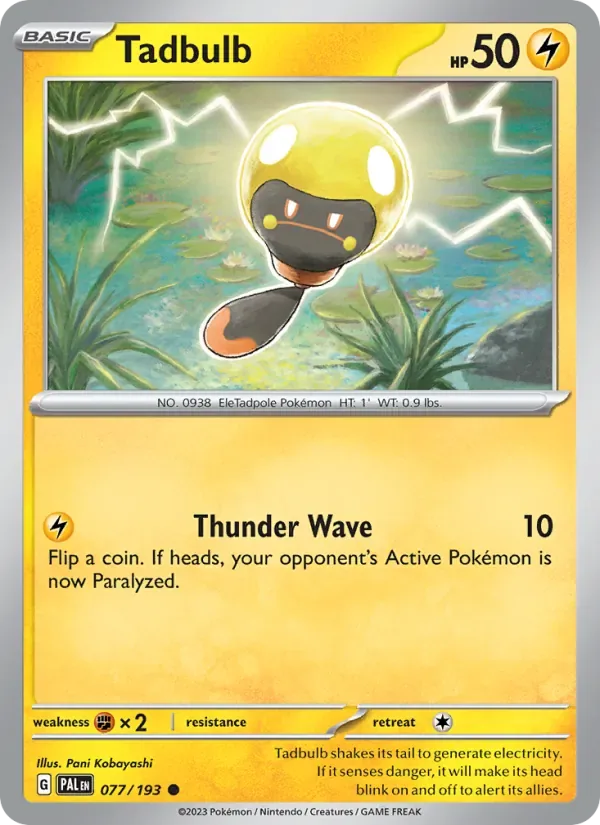 Tadbulb, Paldea Evolved