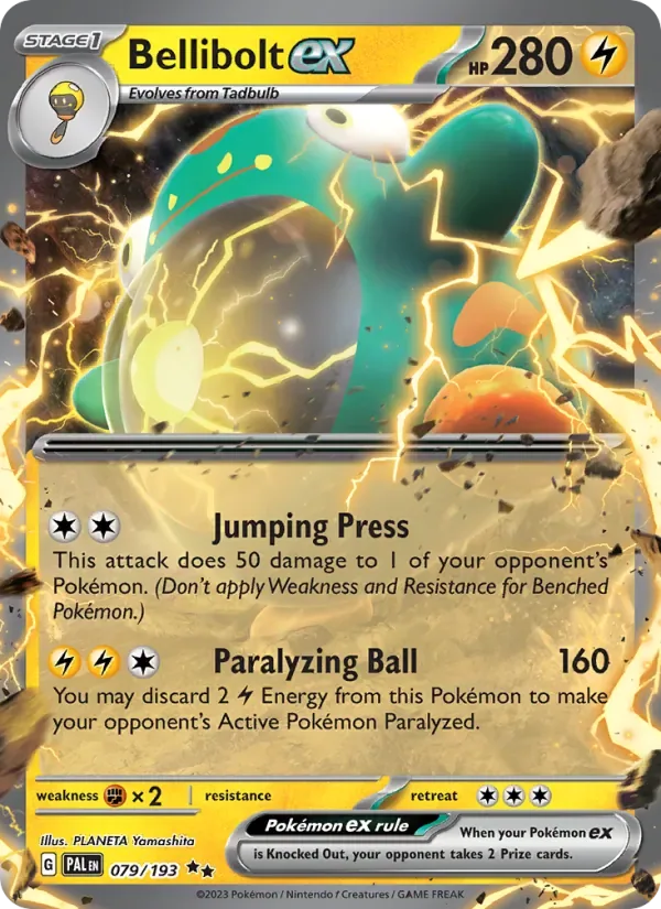 Bellibolt ex, Paldea Evolved