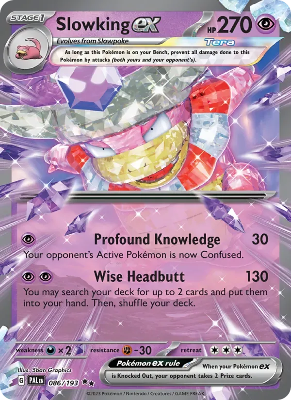 Slowking ex, Paldea Evolved