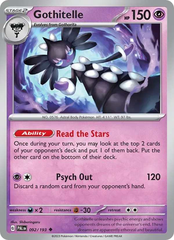 Gothitelle, Paldea Evolved