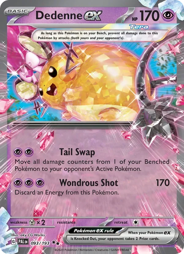 Dedenne ex, Paldea Evolved